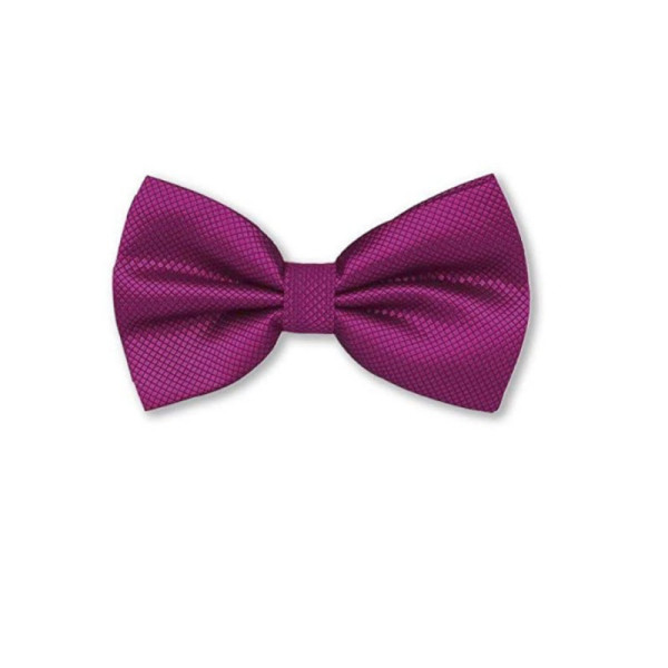 Nœud papillon prune texture nid d'abeille pour tenue masculine élégante